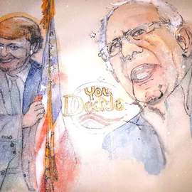Debbi Chan Artwork 2016 presidential election campaign album , 2016 Artistic Book, Political
