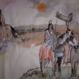 Debbi Chan Artwork Last wars of Nez  Perce album, 2015 Artistic Book, Western