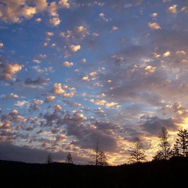Debbi Chan: 'a colorful morning', 2010 Color Photograph, Clouds. Artist Description:                      photos from Idaho.                     ...