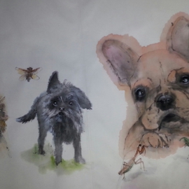 Debbi Chan Artwork dogs dogs dogs album, 2015 Artistic Book, Dogs