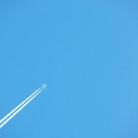 Debbi Chan Artwork flying over, 2012 Color Photograph, Aviation