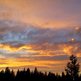 Debbi Chan: 'lthe sky breathes bright', 2011 Color Photograph, Clouds. Artist Description:     photos from Idaho.    ...