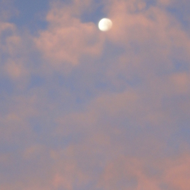 Debbi Chan: 'lunar in pink', 2010 Color Photograph, Astronomy. Artist Description:       photos from idaho      ...