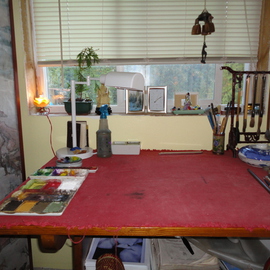 Debbi Chan: 'painting setup', 2010 Color Photograph, Home. Artist Description:            photos from Idaho. enjoy viewing them as much as i did taking them.          ...