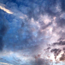 Debbi Chan: 'swiling palette of color', 2011 Color Photograph, Clouds. Artist Description:  photos from Idaho. ...