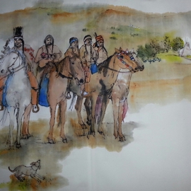 Debbi Chan Artwork the last Nez Perce war album, 2014 Artistic Book, Western