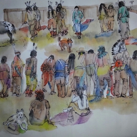 Debbi Chan Artwork tthe last Nez Perce war album, 2014 Artistic Book, Western