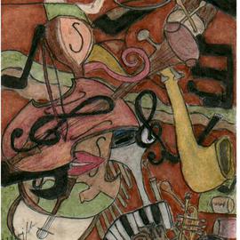 Music Instrument Of Your Choice By Naomi Johnson