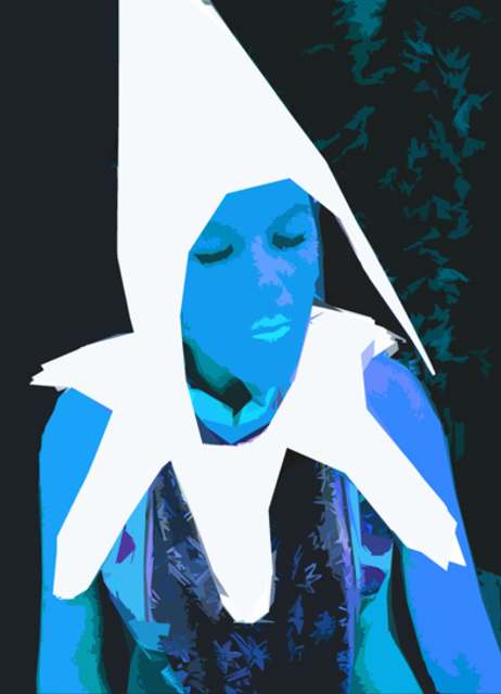 Artist William Bernard Brooks. 'I Am Blue' Artwork Image, Created in 2007, Original Photography Other. #art #artist