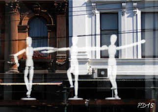 Peter Dunckelmann: 'shop window', 2017 Digital Photograph, Figurative. photography, art, digital, color, colour, black- and- white, b w...