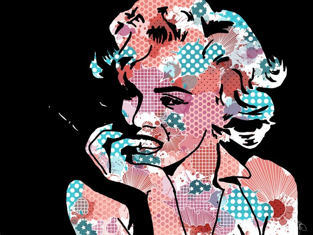Amanda  Tarman  'Marilyn', created in 2019, Original Digital Art.
