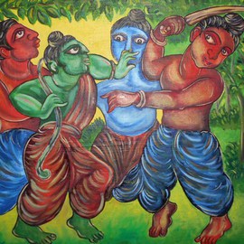 Battle through rhythm By Shribas Adhikary