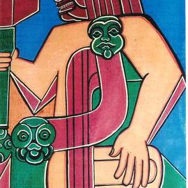  Egyption Thought Painting, Shribas Adhikary