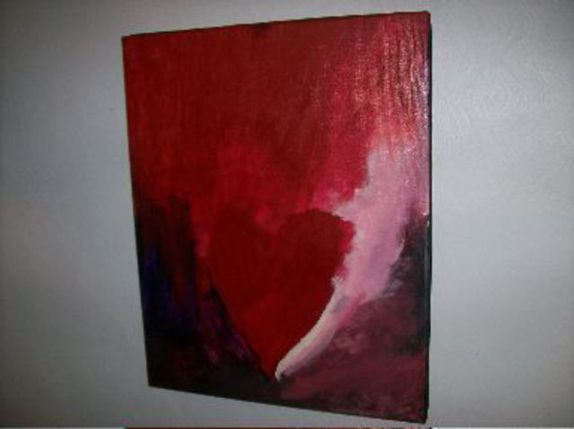 Cheri Caputo  'Heartfelt', created in 2004, Original Painting Acrylic.