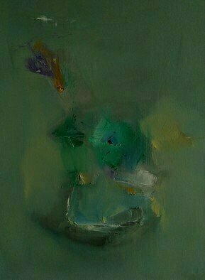 Stefan Fiedorowicz: 'do not fade on me', 2022 Oil Painting, Abstract. A song by the late Tom Petty inspired this work. ...