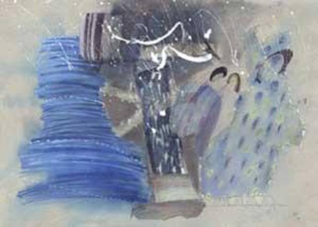 Stepan Koren  'Untitled', created in 1998, Original Watercolor.
