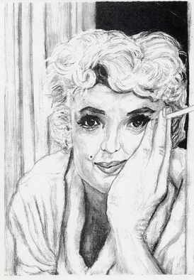Stephen Mead: 'Marilyn', 2000 Watercolor, Portrait. Artist Description:  From the series 