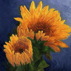 Robert St John: 'Sunflower', 2009 Oil Painting, Floral. Artist Description:    Sunflower  ...