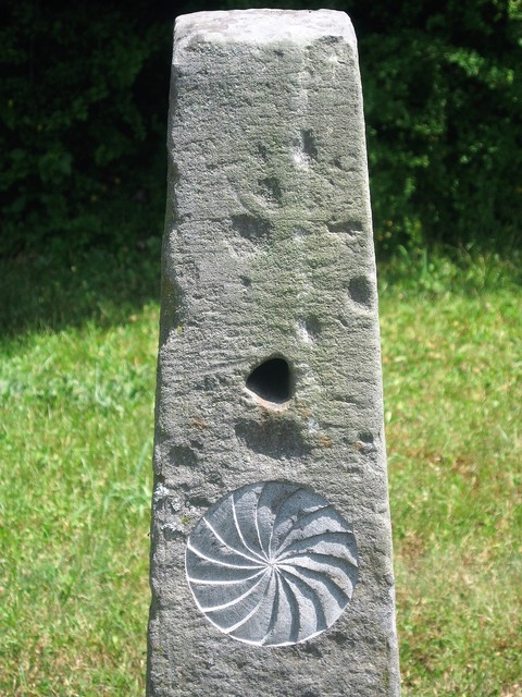 Nils Kulleseid  'Stone Hitching Post Spiral', created in 2009, Original Sculpture Other.