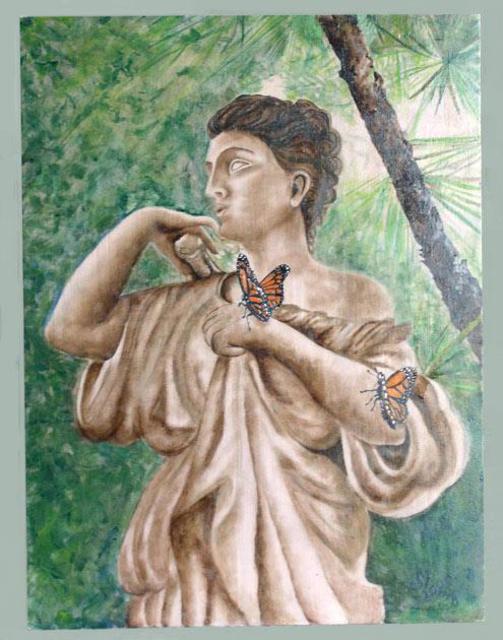 Storm Hammond  'Classic Monarchs', created in 2019, Original Painting Oil.