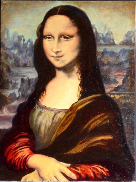 Storm Hammond  'Mona Lisa Study', created in 2005, Original Painting Oil.