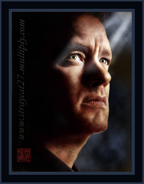 Robert Cheng  'Tom Hanks DVC', created in 2007, Original Digital Art.