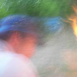 Suzanne Delorme: 'feu23', 2019 Color Photograph, Nature. Artist Description: Mouvement and fire...