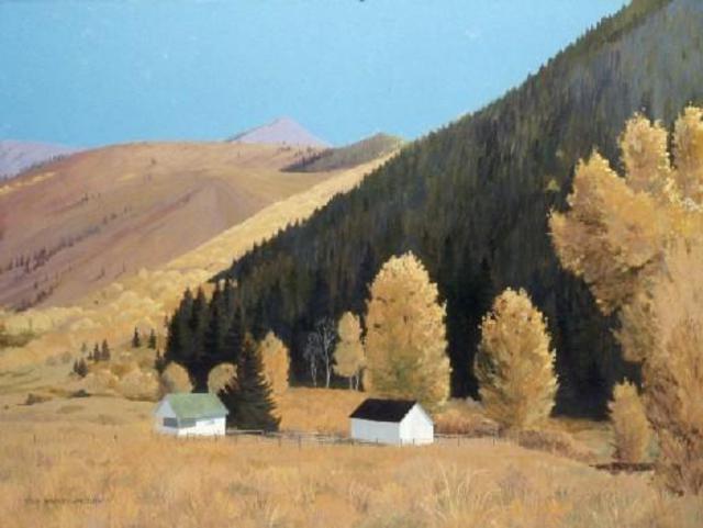 Sue Jacobsen  'Greenhorn Ranger Station', created in 2006, Original Painting Acrylic.