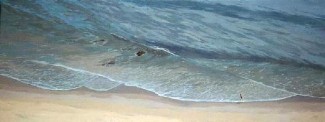 Sue Jacobsen  'Playing In The Surf', created in 2002, Original Painting Acrylic.
