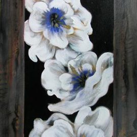 Sulakshana Dharmadhikari: 'floral', 2009 Acrylic Painting, Floral. Artist Description:    nature, floral    ...