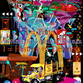 Rene Trujillo Artwork Atracar, 2010 Digital Print, Archetypal