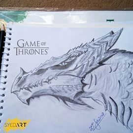 game of thrones dragon By Syed Waqas  Saghir