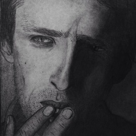 Portrait Smoking Man, Khawla Ouadie