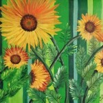 sunny sunflowers By Teri Paquette