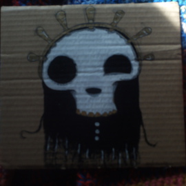 Lord Shiny Skull Head By David Calvillo
