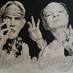 Cheech and Chong By Adam Burgess