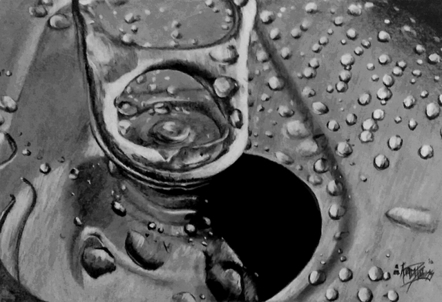 Artist Adam Burgess. 'Coke Can' Artwork Image, Created in 2016, Original Digital Print. #art #artist