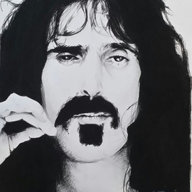Frank Zappa By Adam Burgess
