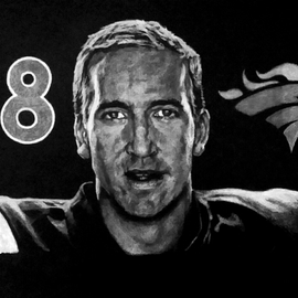 Peyton Manning  By Adam Burgess