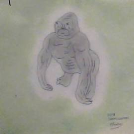 premitive ape  By Themis Koutras