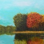 River in Autumn By Nguyen Huu Thuan