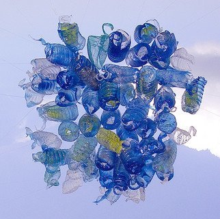 Tia Bley: 'Tunicata Doliolid Doliolum', 2011 Indoor Installation, Ecological.        Plastic Plankton, Installation made from PET plastic bottles, 