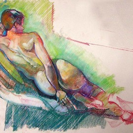Kelsey Reclined Arm in Back By Timothy King