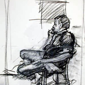 Man In Chair, Timothy King