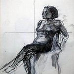 Model Seated, Timothy King