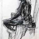 Seated Nude By Timothy King