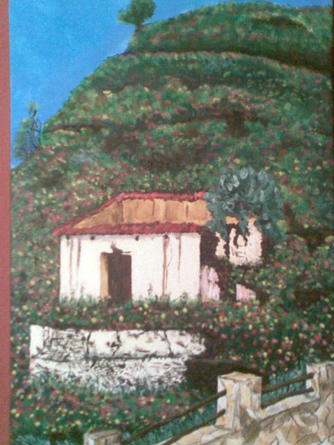 Tina Noya  'La Ruina', created in 2011, Original Painting Acrylic.