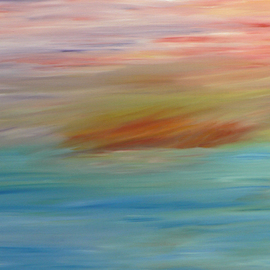 Tina Noya: 'Morning Light', 2011 Acrylic Painting, Seascape. Artist Description:  Early in the morning at the beach.   ...
