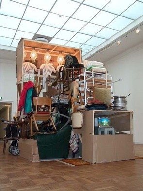 Tirzo Martha: 'Successfool Antillean', 2007 Indoor Installation, Culture.  Measuring success with material possession ...