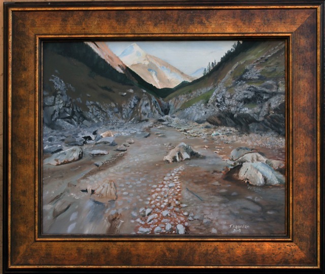 Artist Terry Bearden. 'Valley Springs' Artwork Image, Created in 2010, Original Painting Oil. #art #artist
